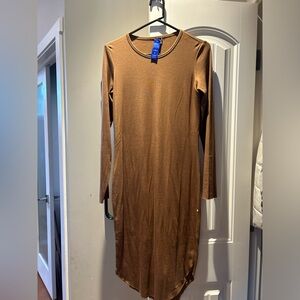 Kit and Ace Good Feels brown fitted dress - Size S, like New